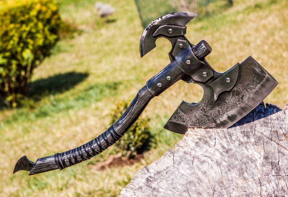 Handmade norse axe