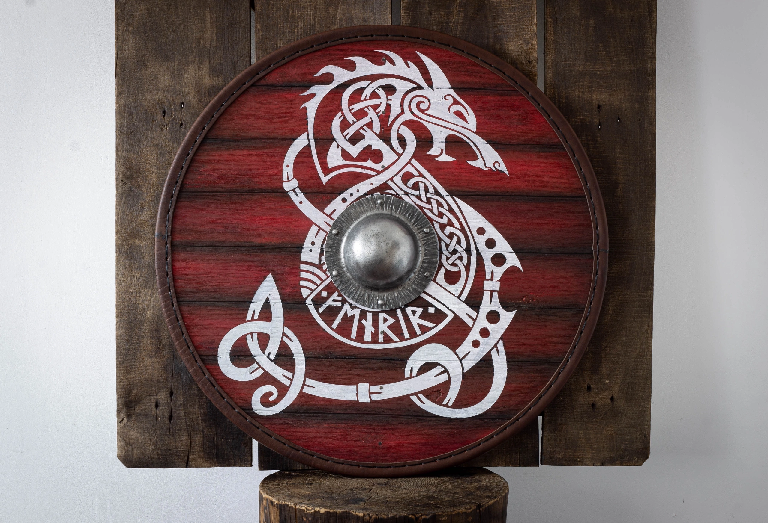 Viking shield "Jormungand"