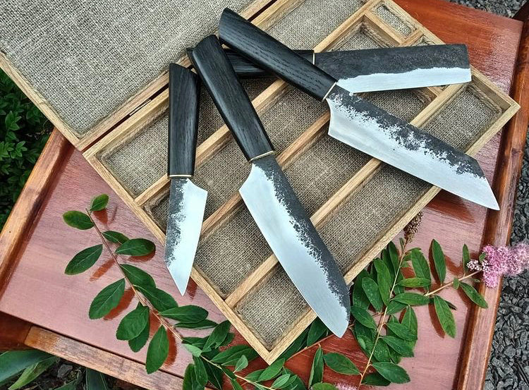 Kitchen Knives set with a box - Valhallaworld