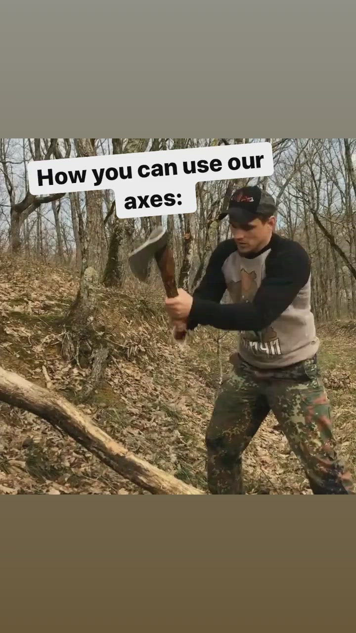 How to use viking axe - functional viking axes