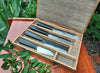 Kitchen Knives set with a box - Valhallaworld