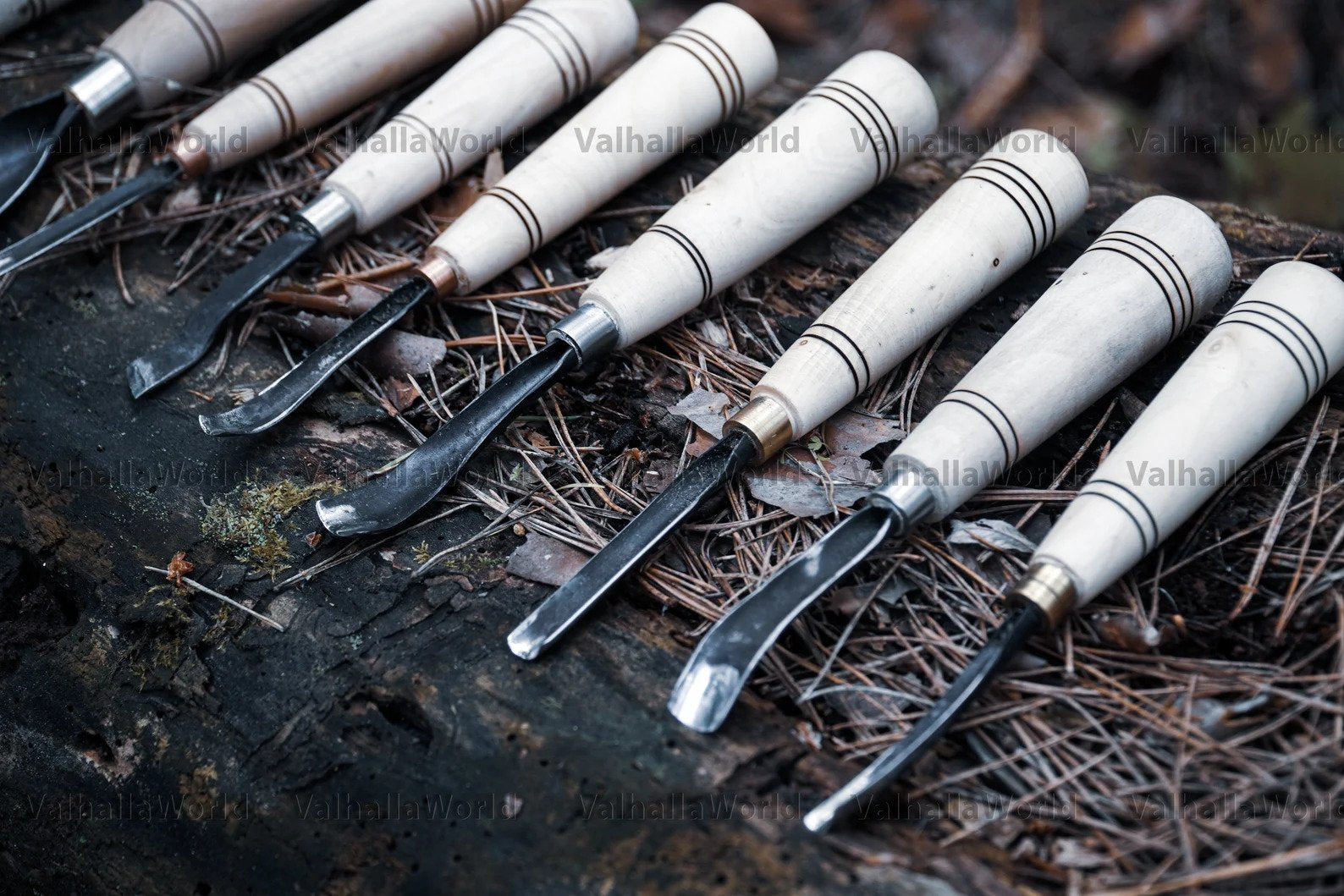 Wood carving gouges