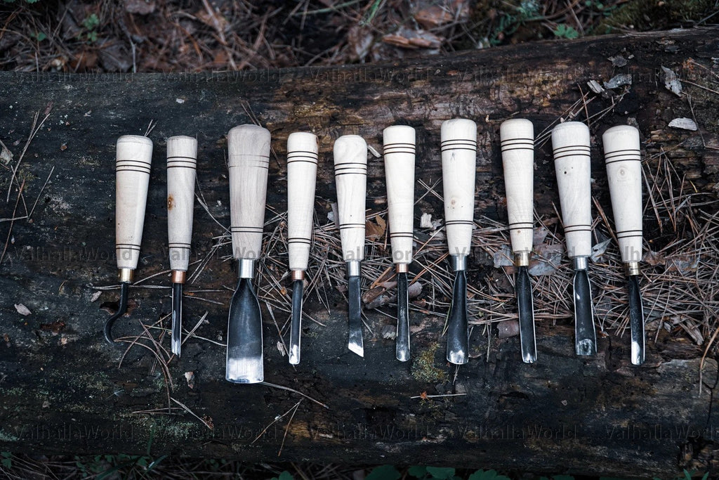 Wood carving tools set, wood carving chisel set, spoon carving tools ...