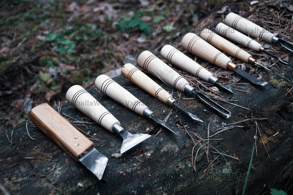 Carving chisels and gouges