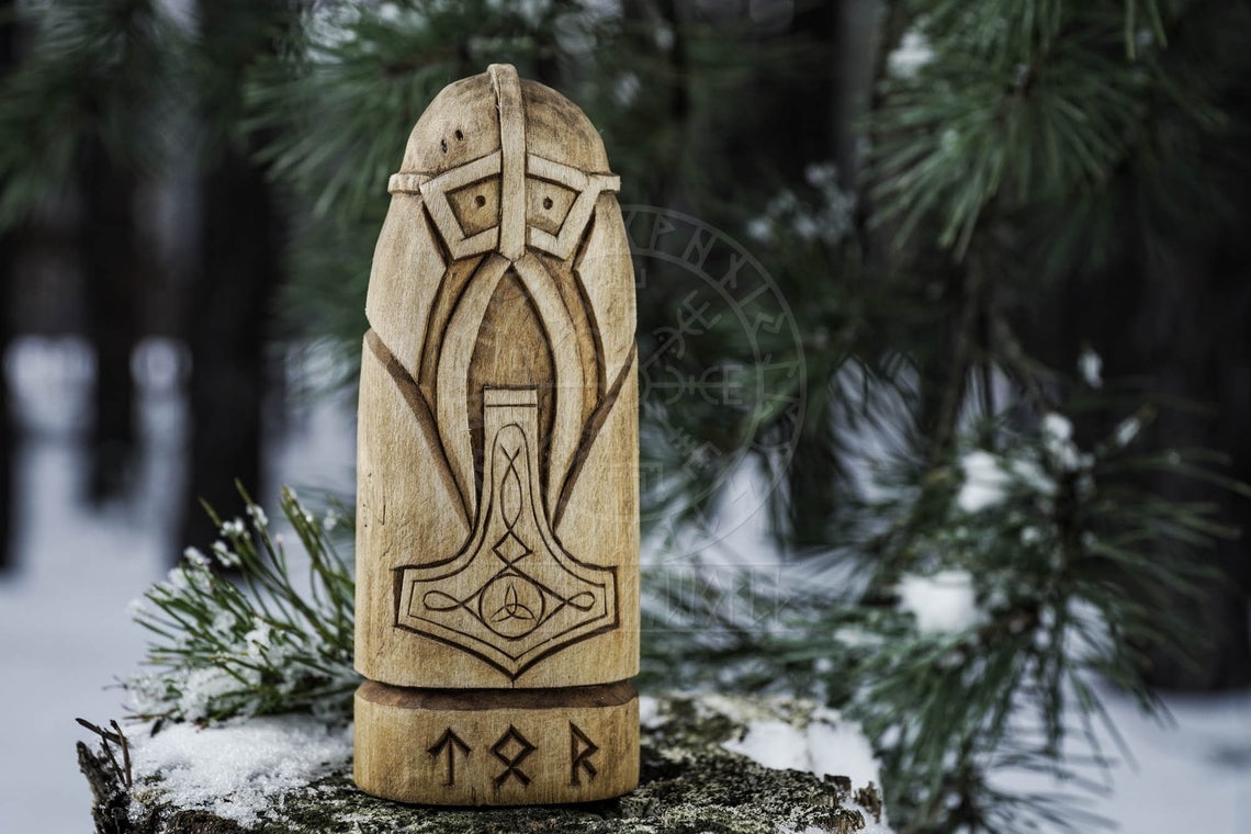 Thor statue
