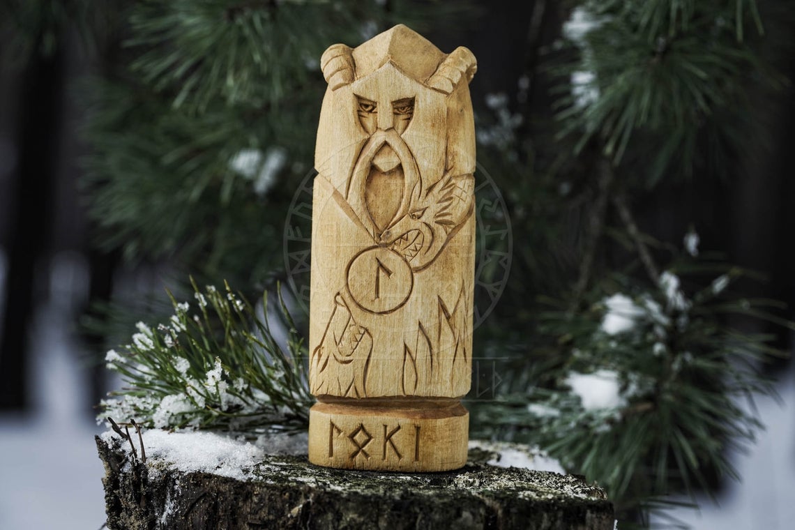 Loki statue