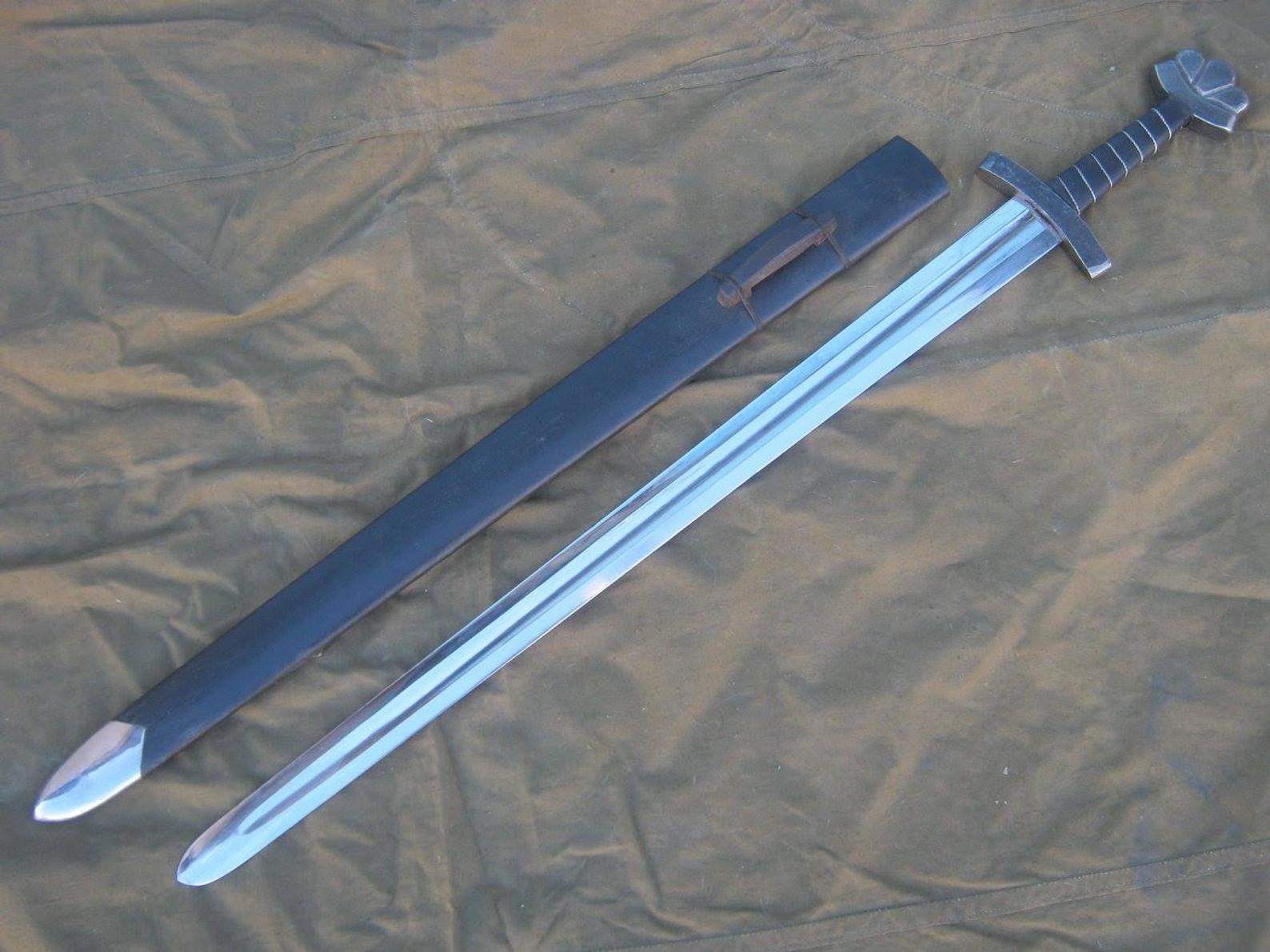 Medieval forged sword for sale