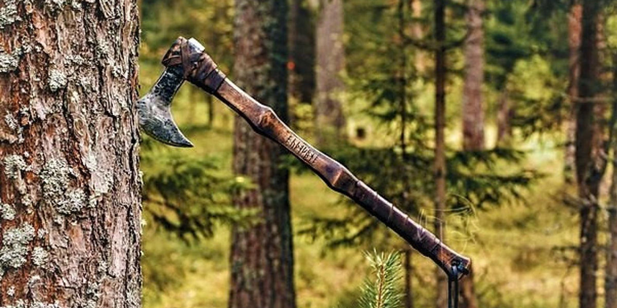 authentic viking battle axe