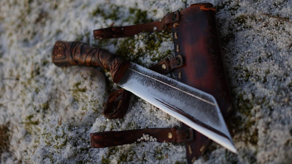 Historical viking knife