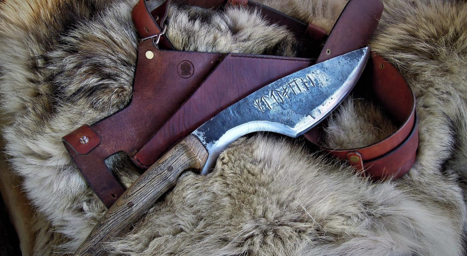 viking seax knife for sale