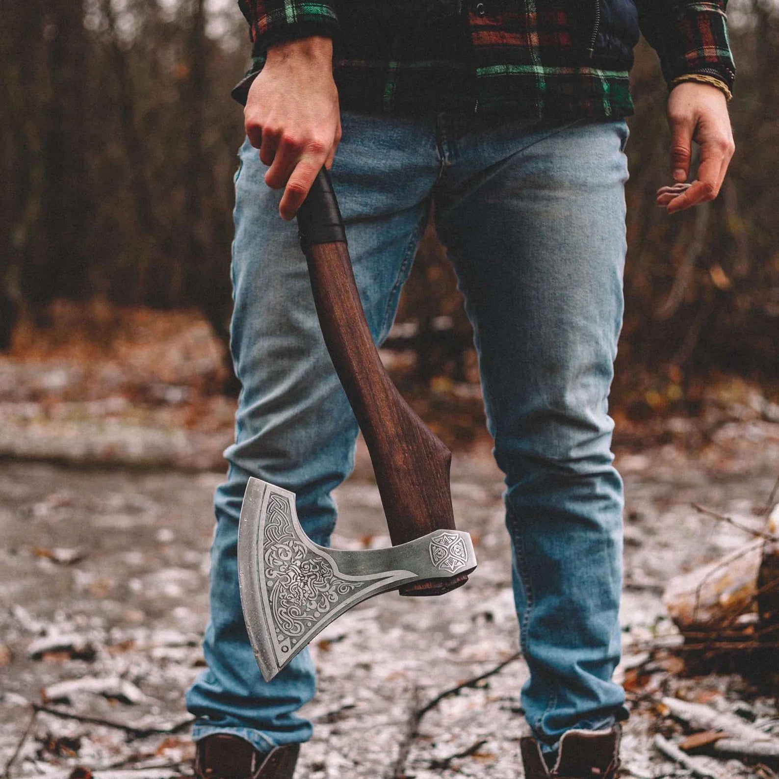 Engraved Dane axe