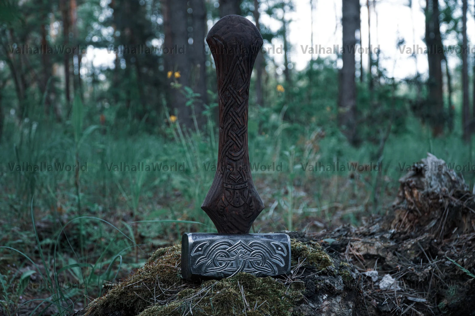 Runic Viking Hammer