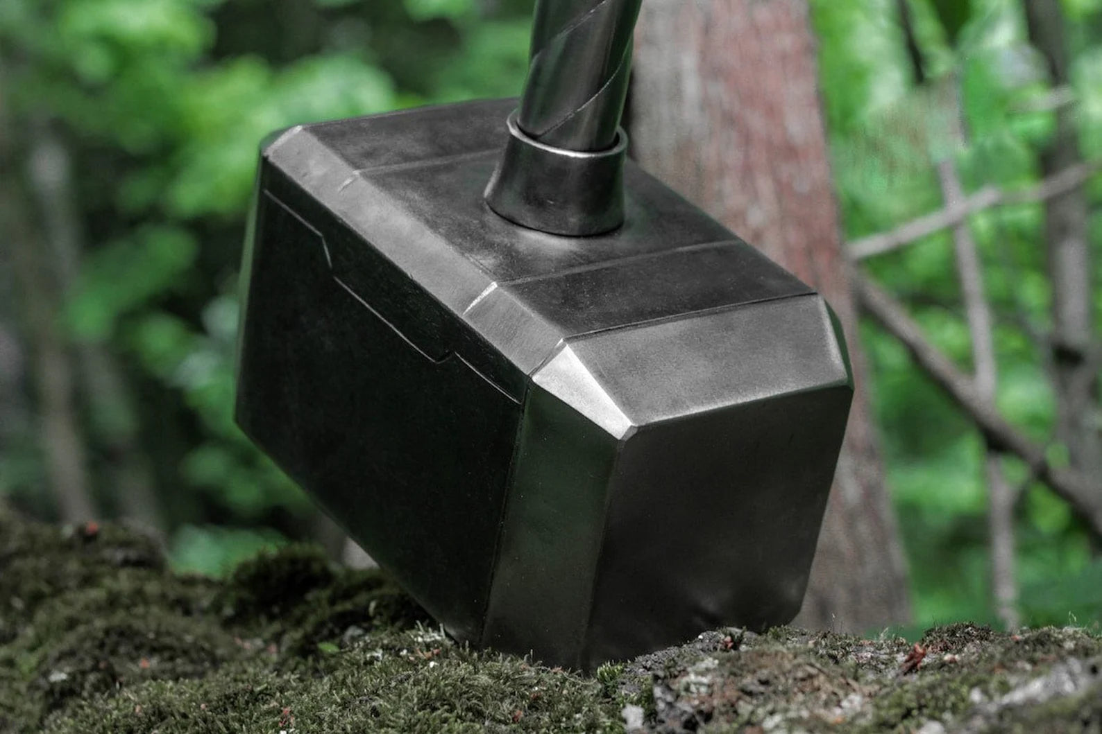 Forged Norse Hammer