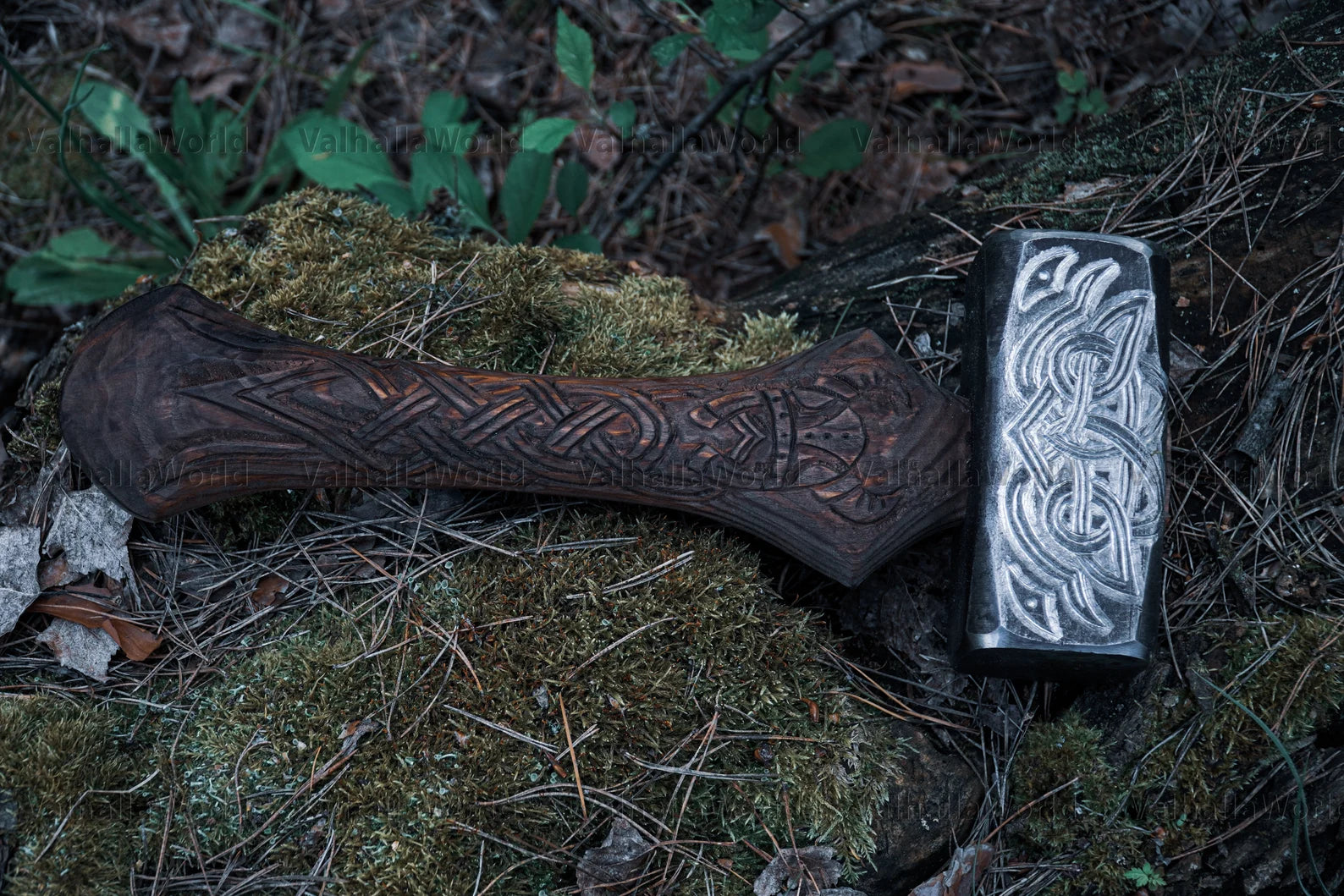 Runic Viking Hammer