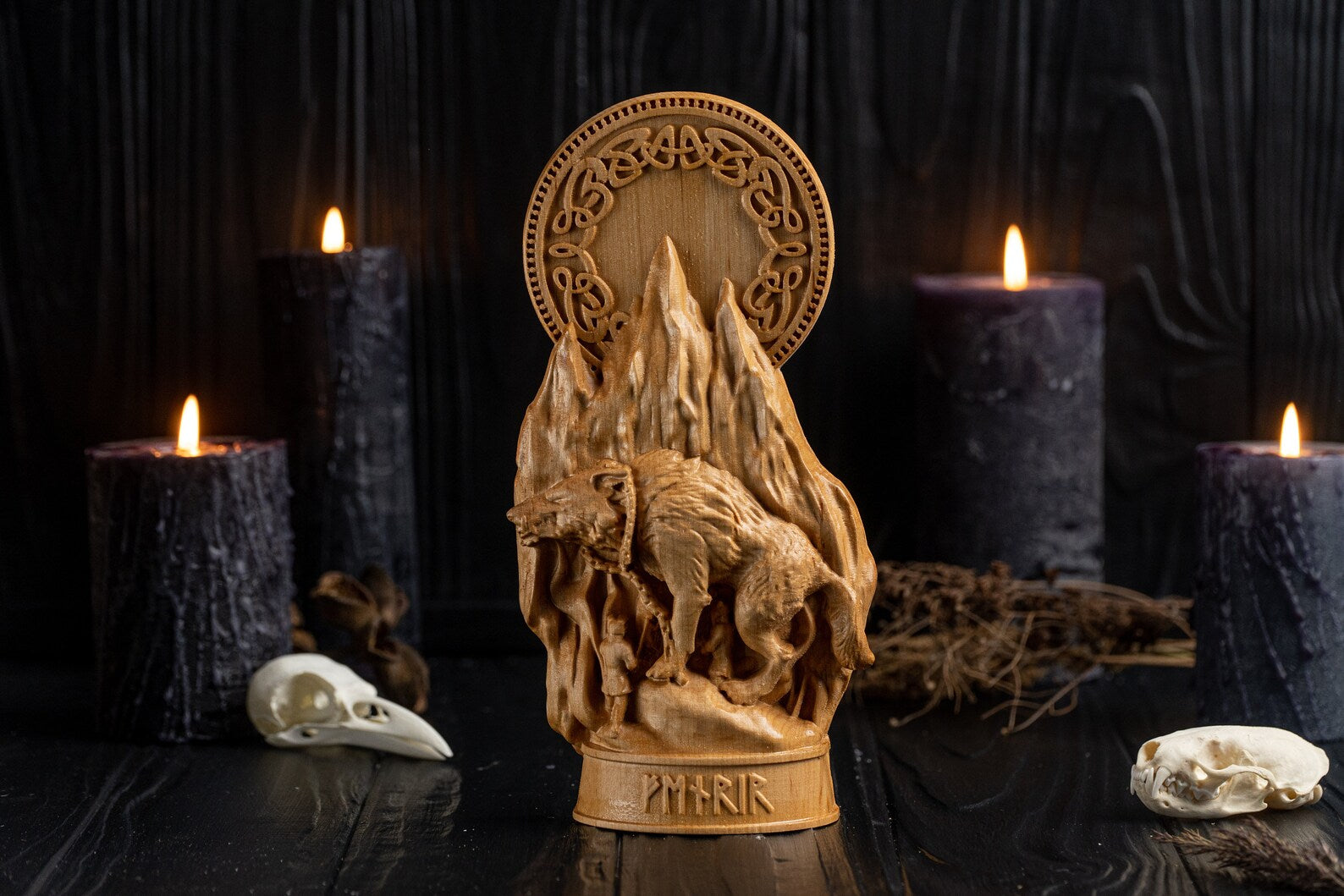 Fenrir statue for sale