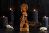 Freyja wooden statue