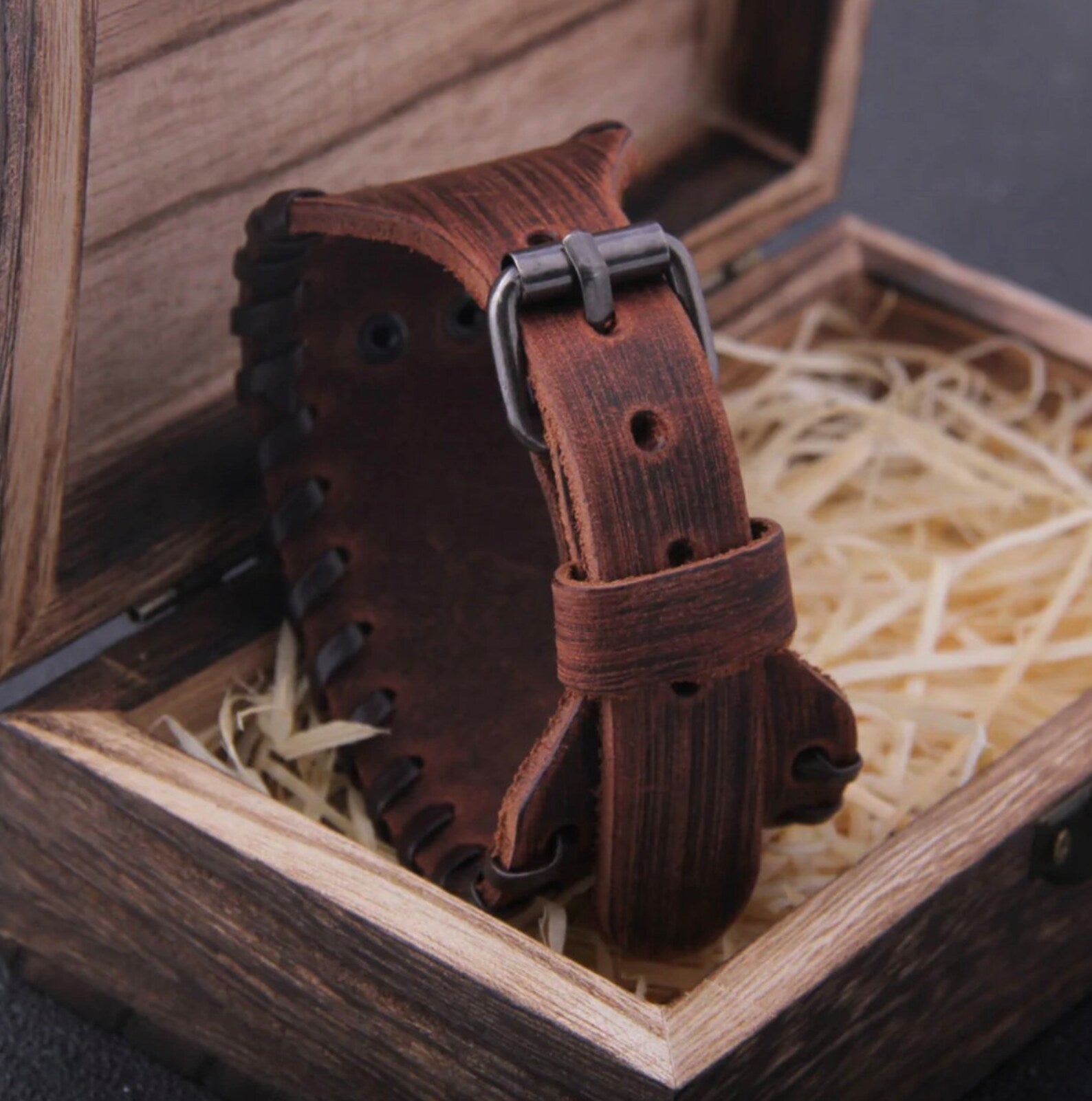 Vegvisir Leather Bracelet • 5-7 days delivery within USA