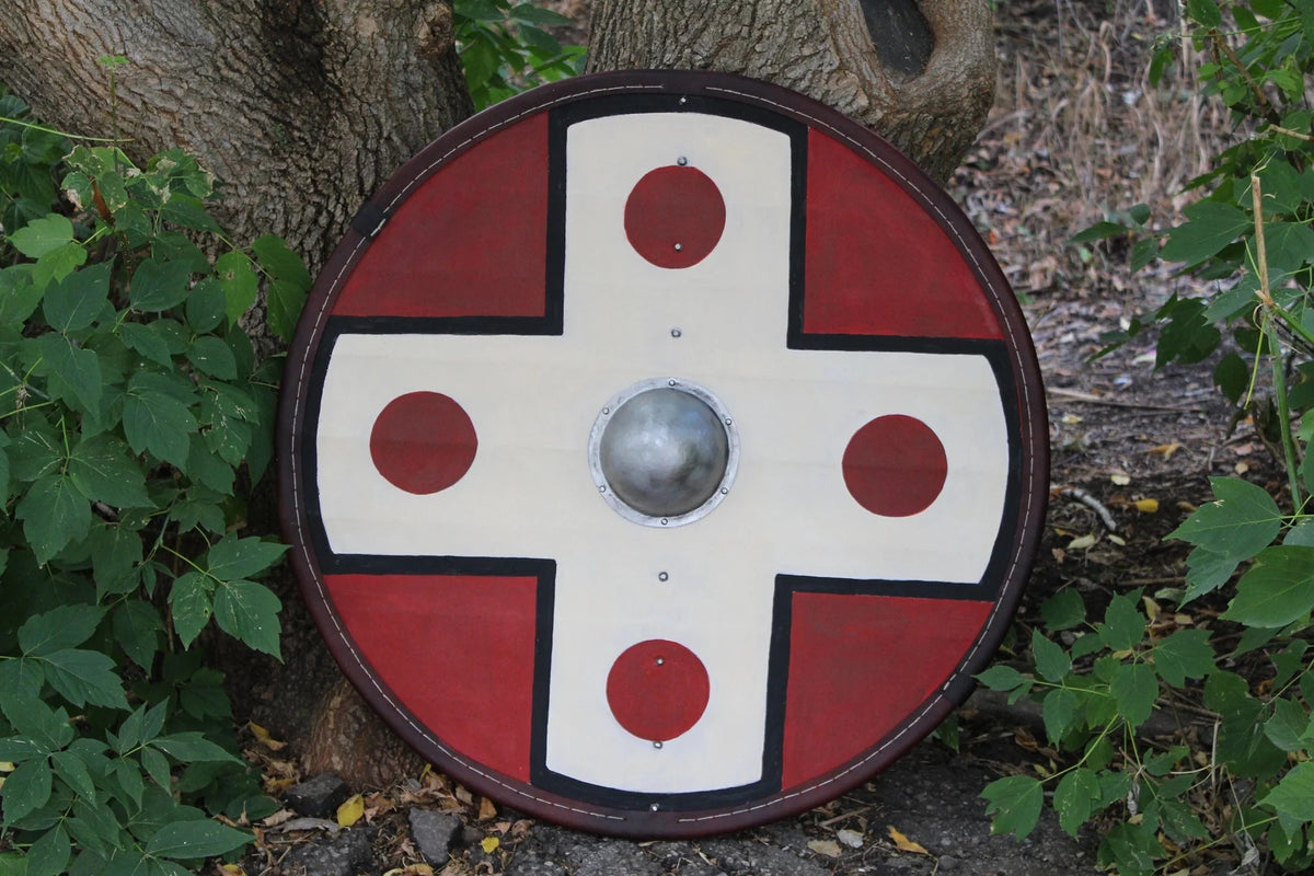 Norman shield for sale, round battle shield, wooden norse shield ...