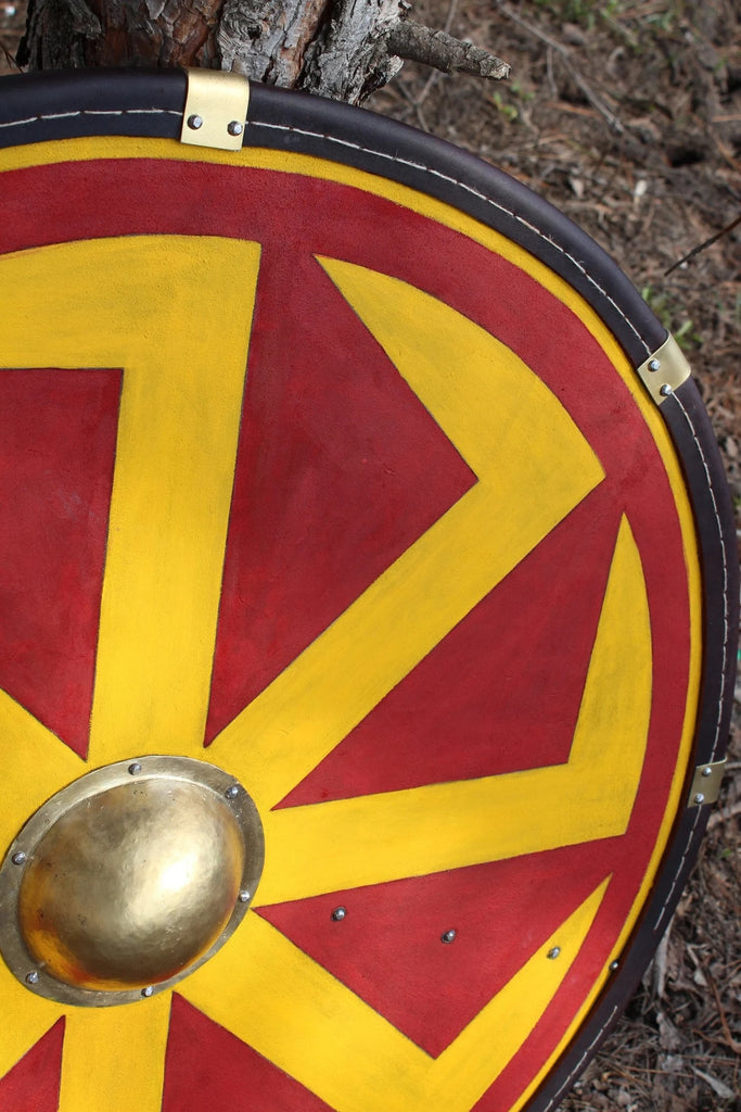 Round battle shield 
