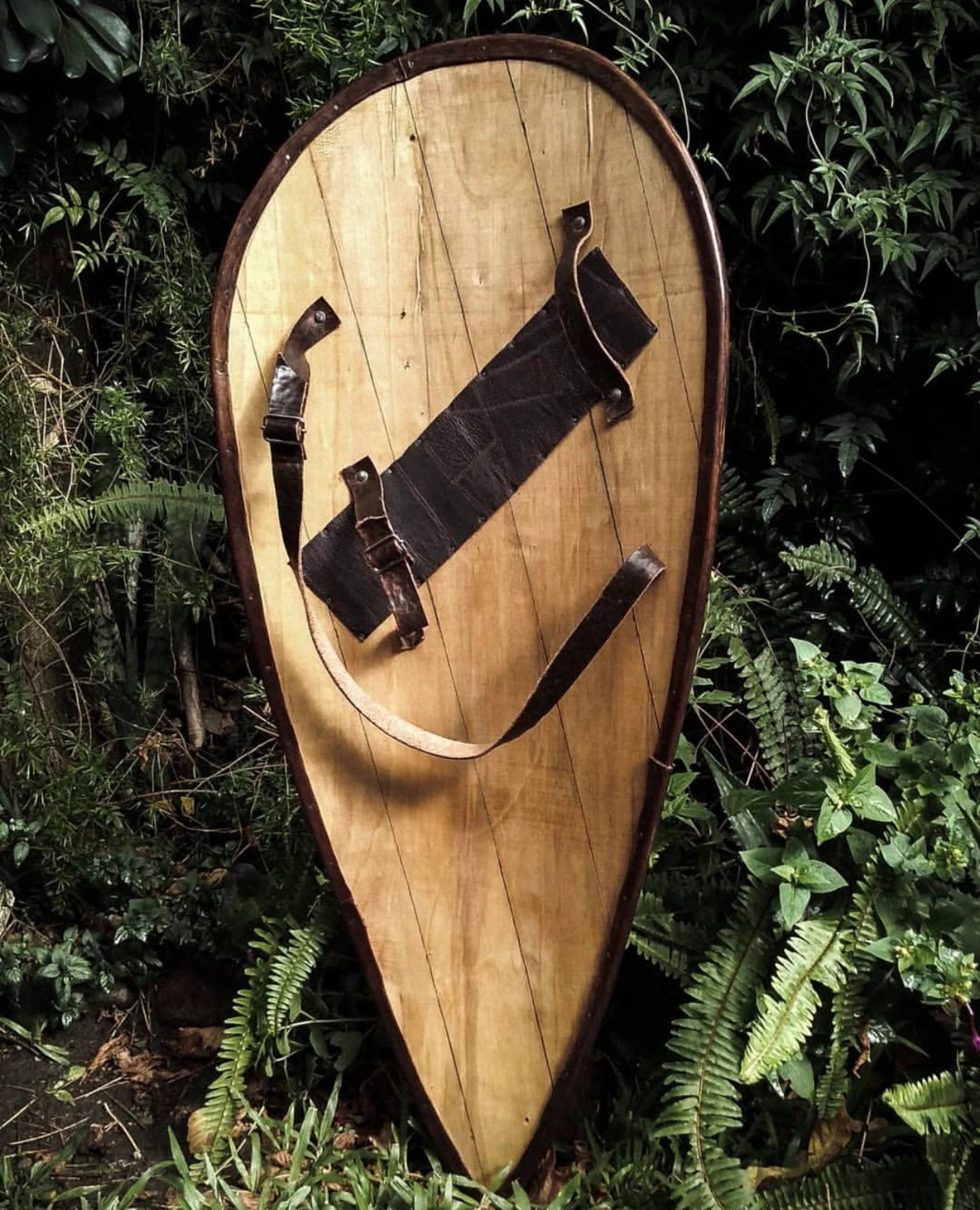 Wooden medieval shield for sale