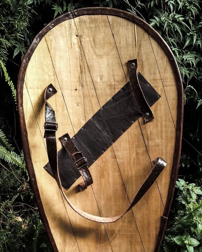 Wooden kite shield