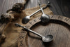handmade forged spoon
