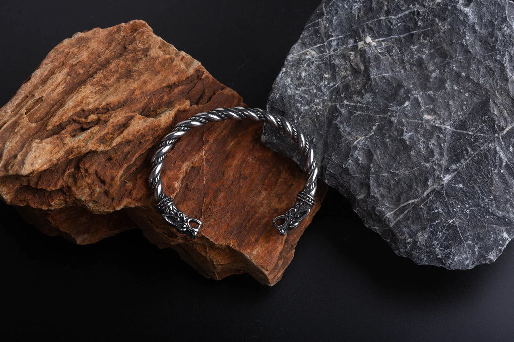 antique viking bracelet