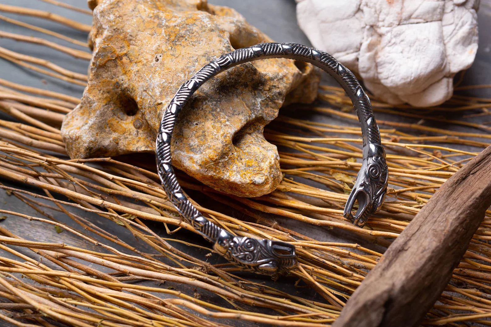 Viking dragon bracelet