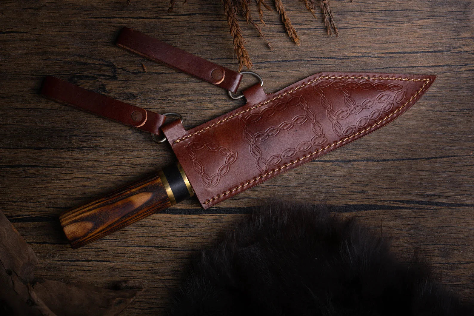 Authentic viking knife