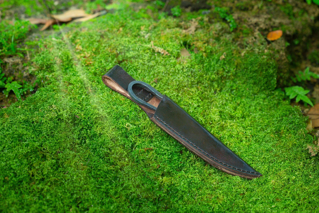 Forged bushcraft knife