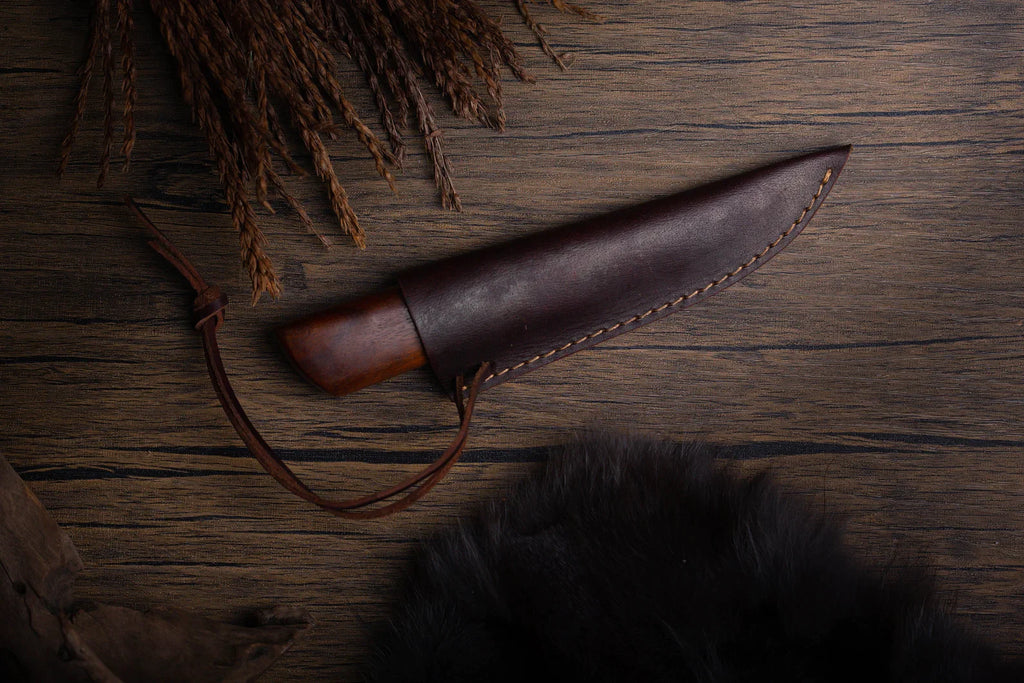 Forged hunting knife