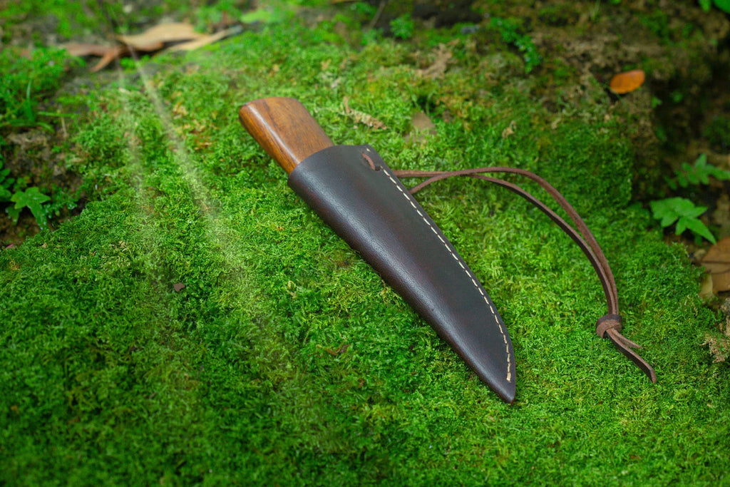 Hunting knife with sheath