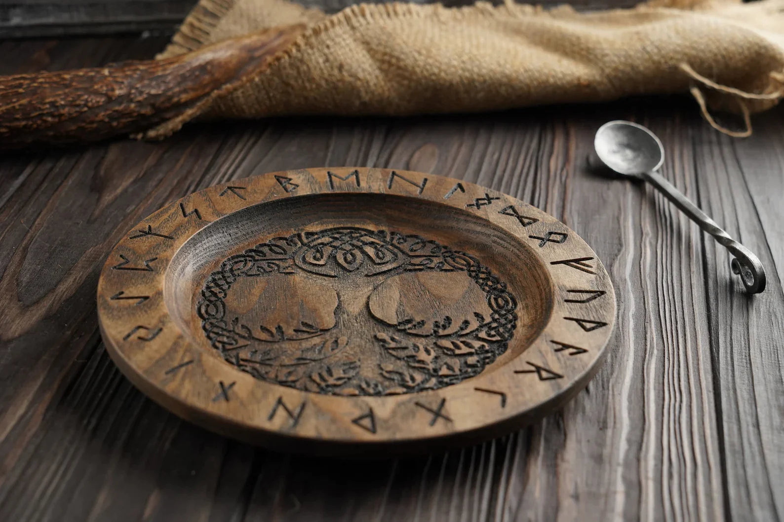 Handmade norse runes
