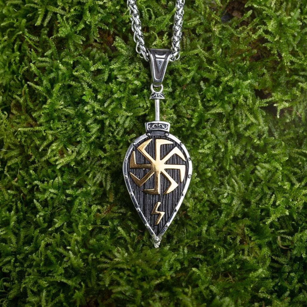Kolovrat Shield necklace • 5-7 days delivery guarantee