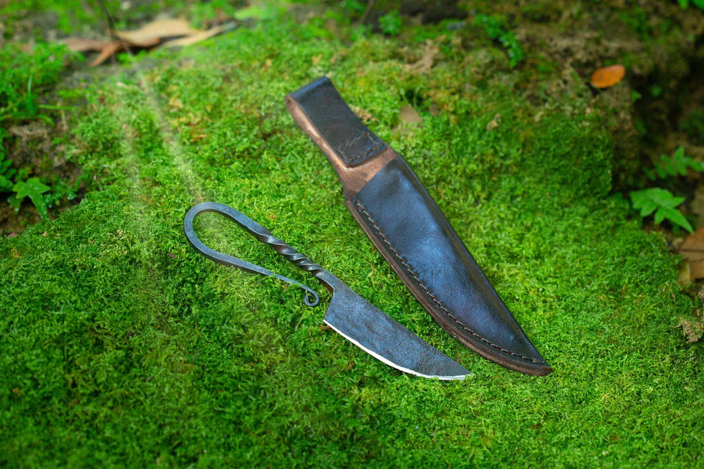forged medieval utility knife