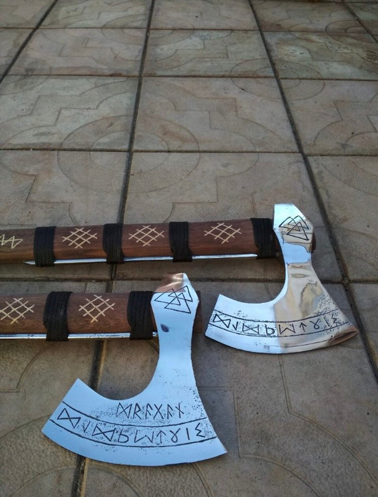 Custom viking axe