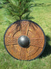 Engraved viking shield 