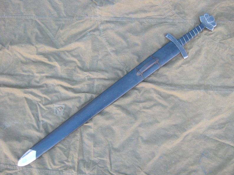 Battle ready norse sword