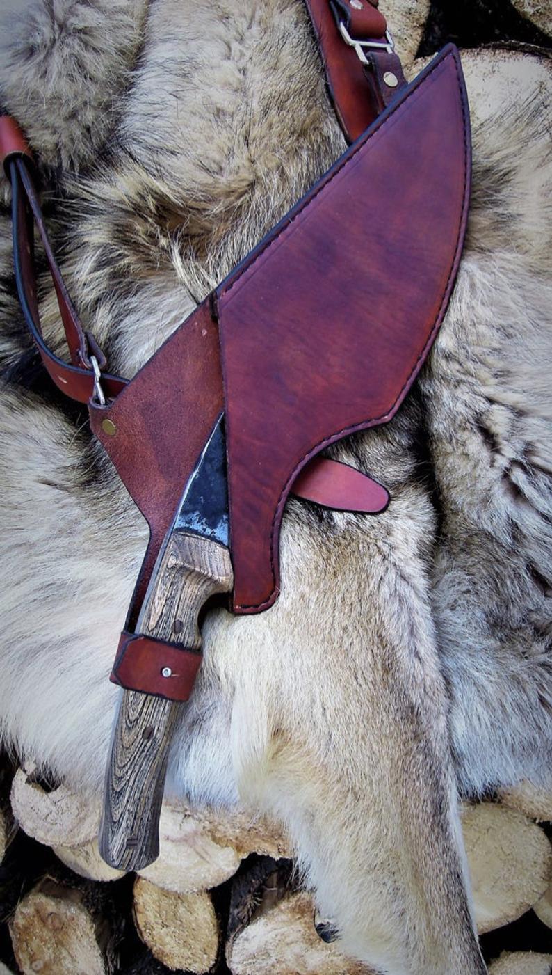 viking style knife