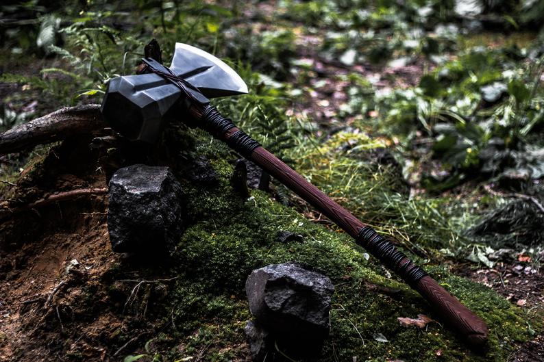 Forged stormbreaker axe