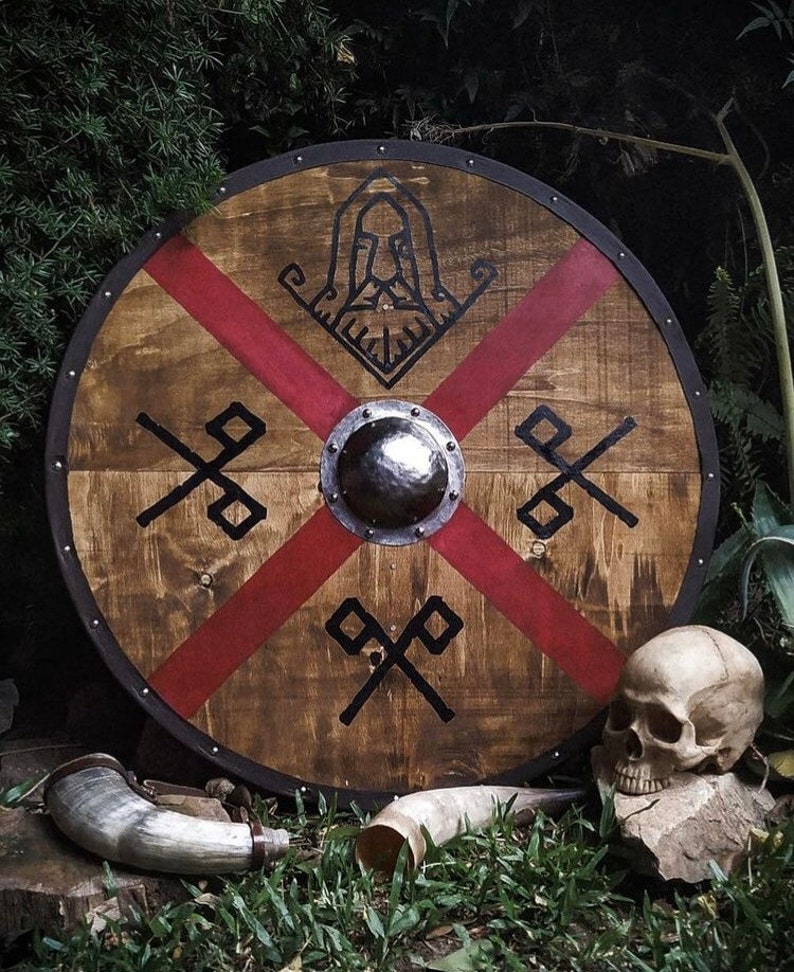 ancient viking shields