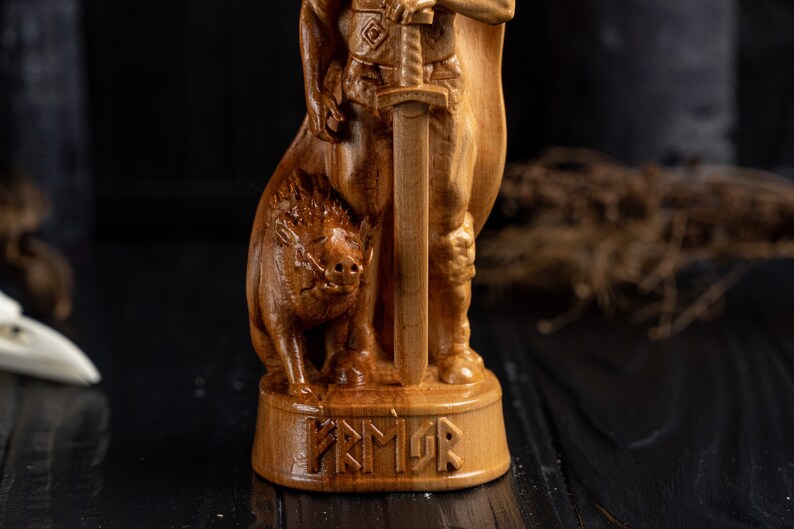Freyr norse figruine