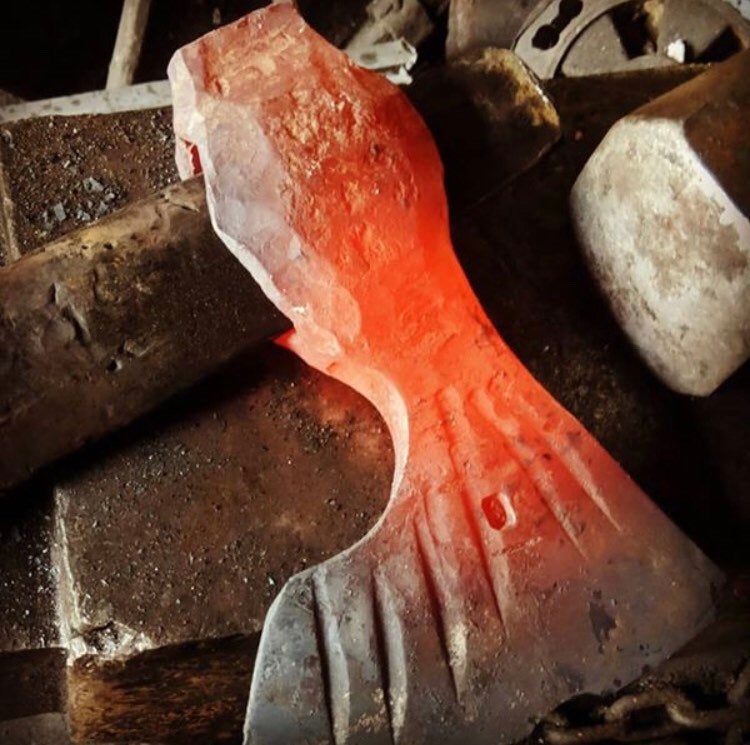 Axes forging