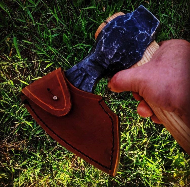 Leather axe case