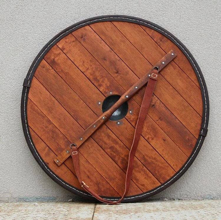 Viking longship shield