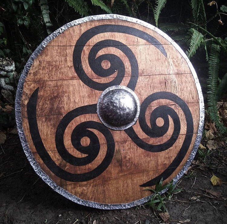 Viking round shield