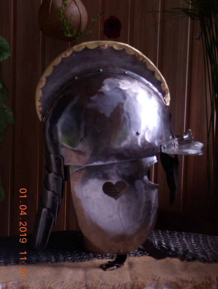 Polish Hussar helmet / medieval helmet / larp helmet / sca helmet / medieval armor / knight helmet - Valhallaworld