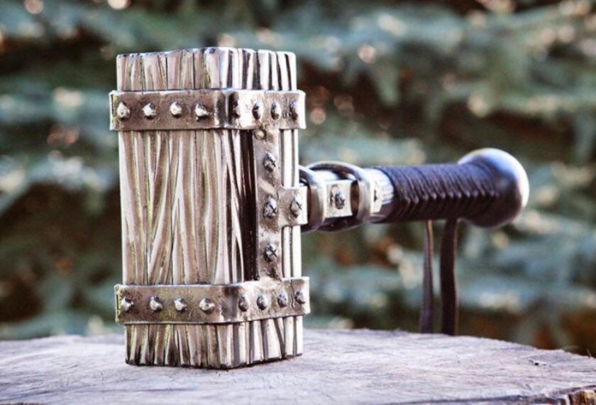 Norse battle hammer 