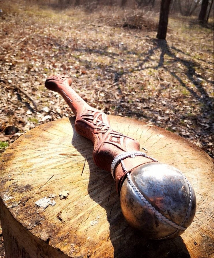 Handmade viking weapon