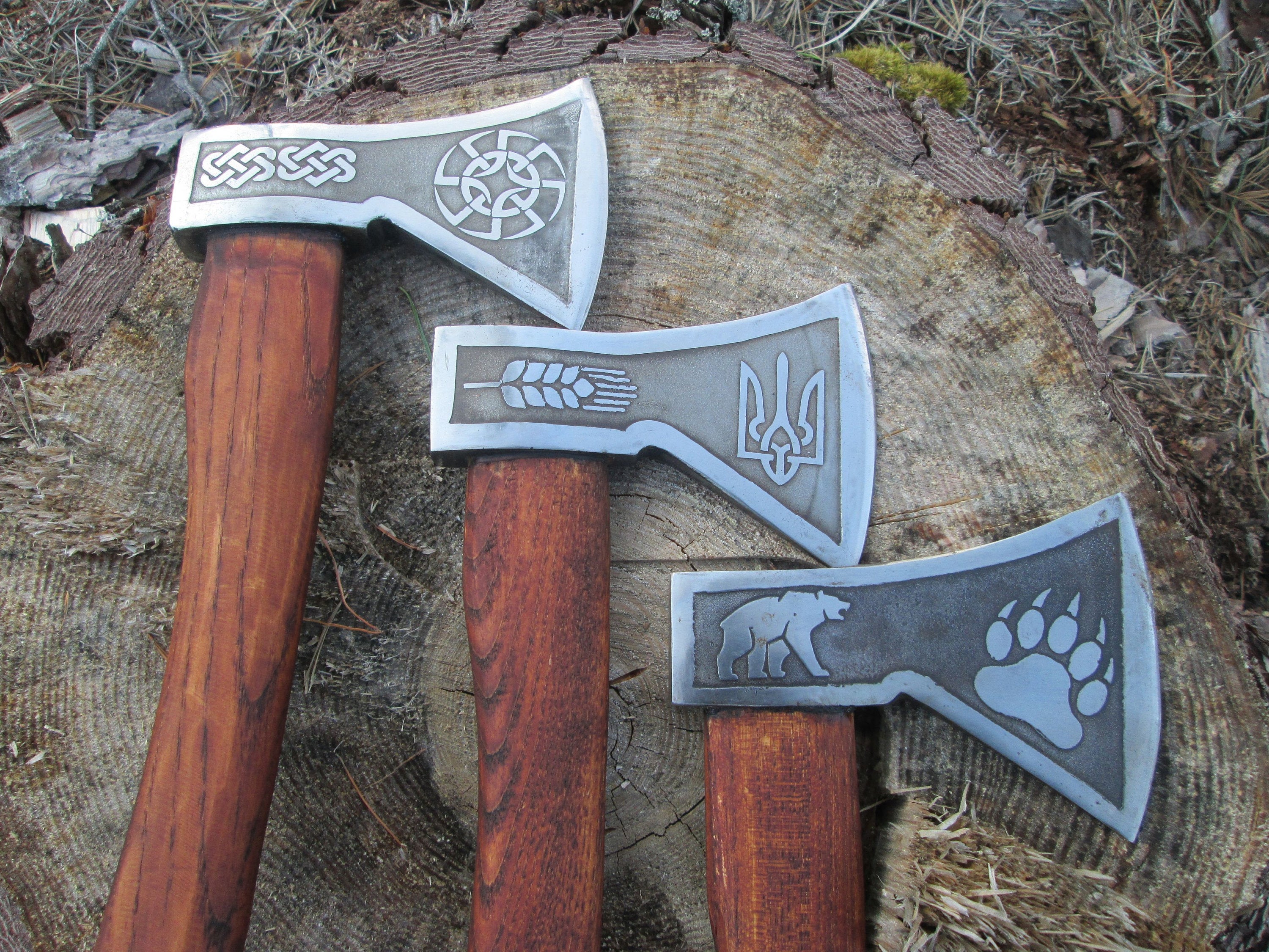 Personalized viking axe